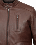 The Pursuit Leather Racer Jacket - Image 3
