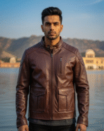 The Pursuit Leather Racer Jacket - Image 4
