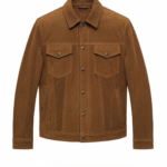 The Dune Suede Trucker Jacket