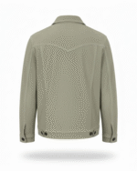 The Sagefield Suede Trucker Jacket - Image 2