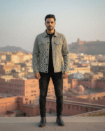 The Sagefield Suede Trucker Jacket - Image 3