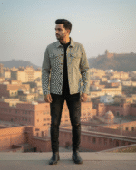 The Sagefield Suede Trucker Jacket - Image 4