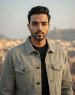 The Sagefield Suede Trucker Jacket - Image 5