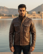 The Highland Rider Leather Jacket - Image 5